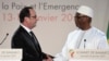 A Bamako, les adieux réciproques et chaleureux de Hollande et de l'Afrique