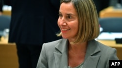 فێدریکا مۆغێرنی بەرپـرسی سیاسەتی دەرەوەی یەکێتی ئەوروپا 