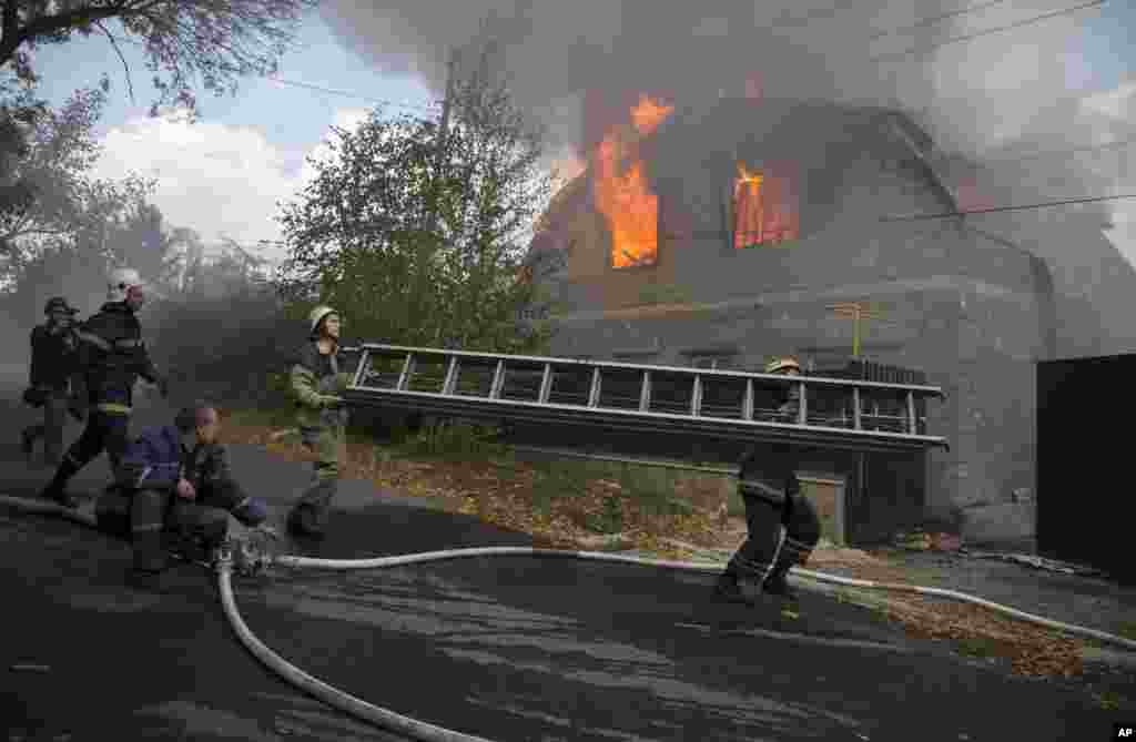Пожежа у Донецьку 