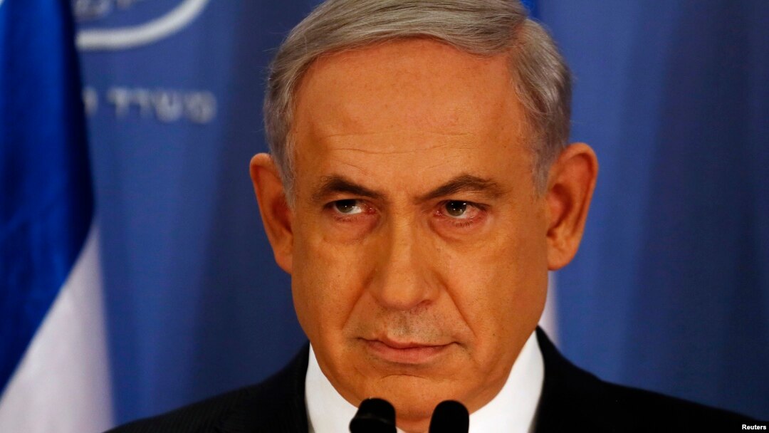 Thủ tướng Israel Benjamin Netanyahu mô tả phe Hamas là những phần tử cực đoan bạo động.
