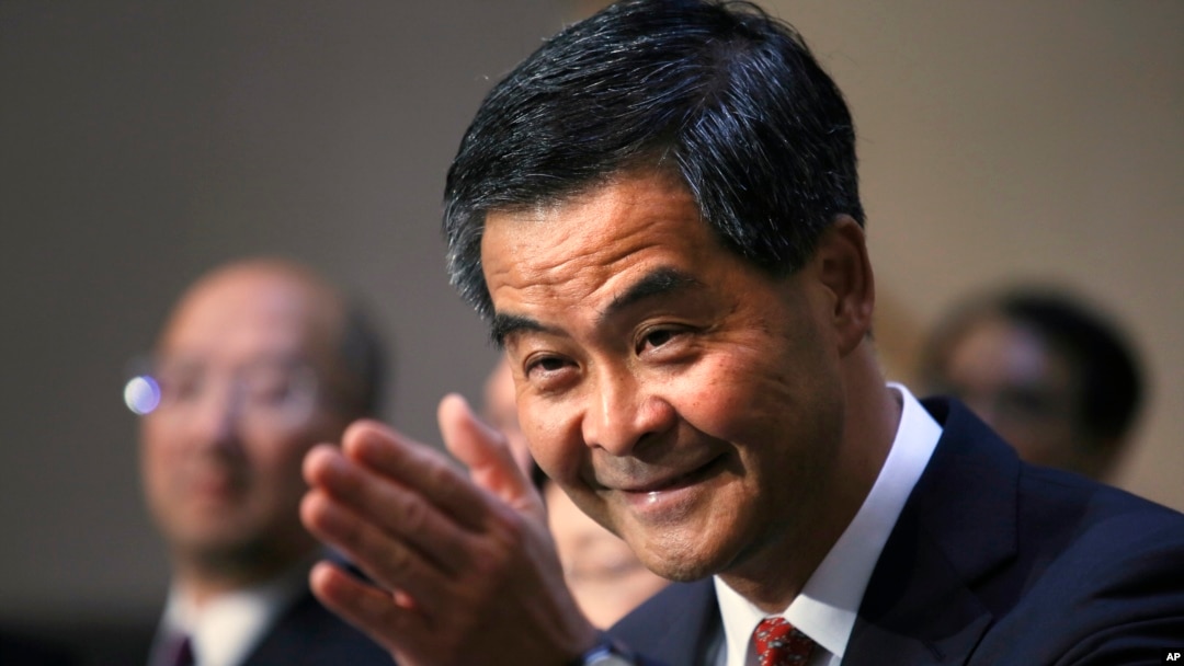 Kepala Eksekutif Hong Kong Leung Chun-Ying menuduh kekuatan asing di belakang gerakan demonstrasi pro-demokrasi (foto: dok).