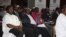 Chiefs attending a meeting in Bulawayo, Matabeleland region.