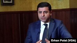 Selahattin Demirtaş, Washington'da VOA Türkçe kameralarına konuşmuştu