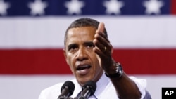 President Barack Obama delivers remarks at the University of Richmond about the American Jobs Act, September 9, 2011