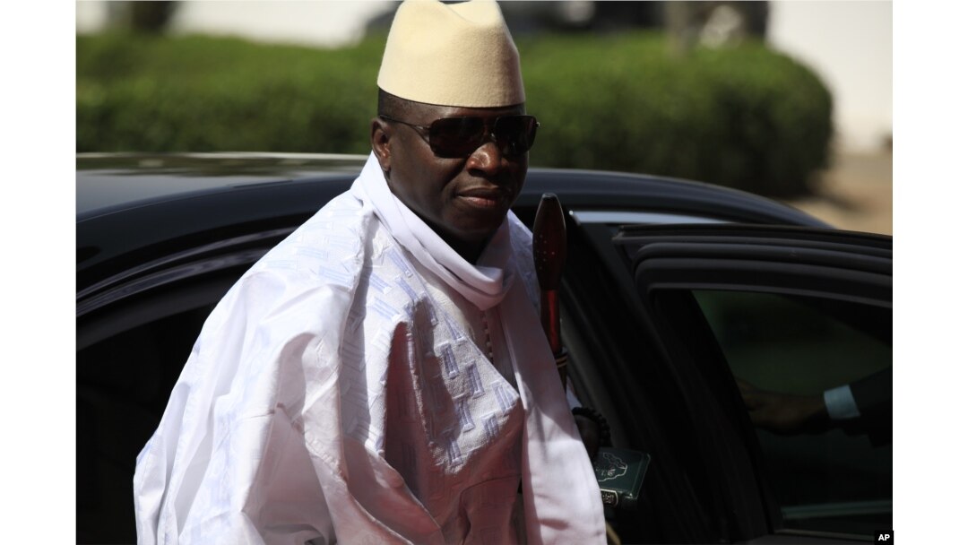 FILE - Gambia's President Yahya Jammeh, Feb. 27, 2014.