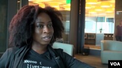 Bukola Akinfaderin argues for diversity in the tech world: 'When you're building a product – especially if it's a consumer-facing product, one that's international – you are going to need perspective from everyone.' (VOA)