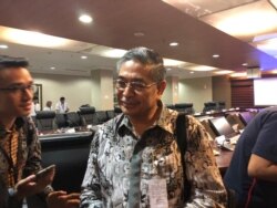 Chairman Lembaga Biologi Molekuler Eijkman, Prof. Amin Soebandrio. (Foto: VOA/Ghita)