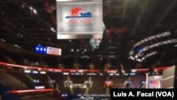 El Quicken Loans Arena de Cleveland está listo para la Convención Nacional Republicana.