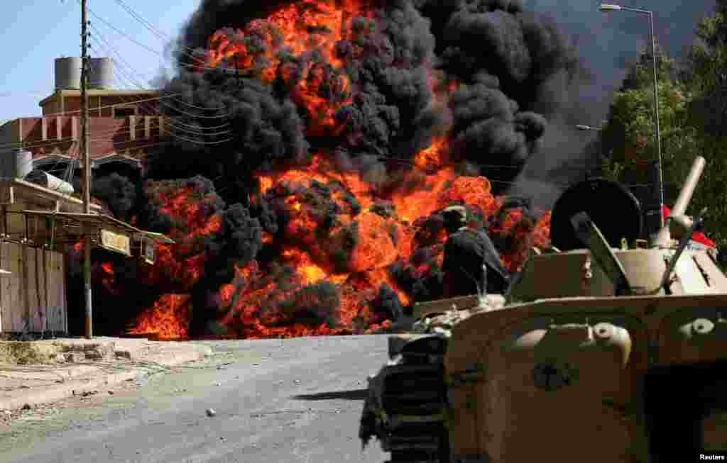 이라크 텔아파르에서 이라크 군과 시아파 기동대 연합병력이 ISIL과 교전을 벌였다.