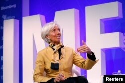 FILE - International Monetary Fund Managing Director Christine Lagarde