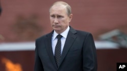 Tổng thống Nga Vladimir Putin.