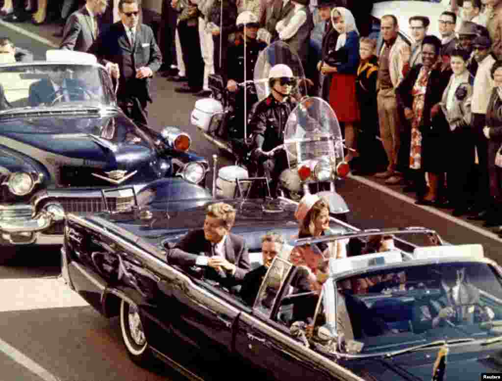 November 22, 1993 will mark the 30th anniversary of the assassination of President John F. Kennedy. President and Mrs. John F. Kennedy, and Texas Governor John Connally ride through Dallas moments before Kennedy was assassinated, November 22, 1963 - RTXEY