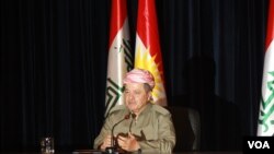 Masûd Barzanî serokê berê yê Herêma Kurdistana Îraqê.