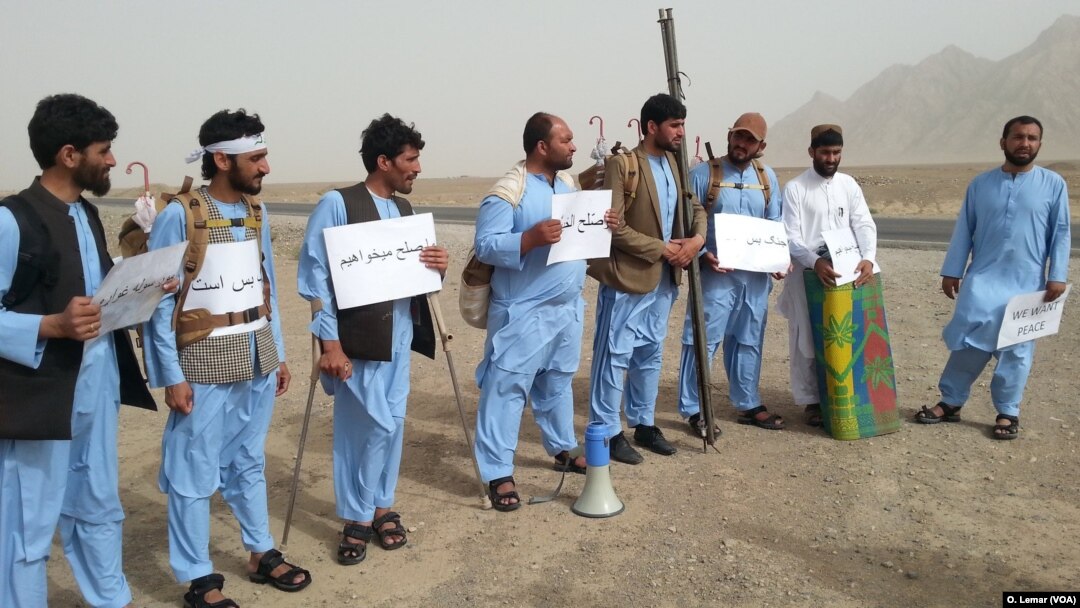 At the beginning of Ramadan, a group of eight young men set off in Helmand province for a 600-kilometer march to the capital, Kabul, to press for peace.