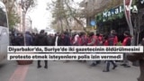 Suriye’de iki gazetecinin öldürülmesini protesto etmek isteyenlere Diyarbakır polisi izin vermedi