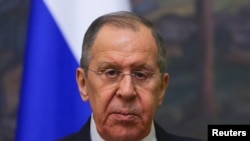 Ruski šef diplomatije Sergej Lavrov u Moskvi, 17. mart 2022.