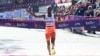 Abdi Nageeye of the Netherlands crosses the finish line to win the men's division during the New York Marathon in New York City, Nov. 3, 2024. 