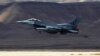 A U.S. Air Force F-16 takes off during a joint international aerial training exercise hosted by Israel and dubbed "Blue Flag 2017" at Ovda military air base in southern Israel, Nov. 8, 2017.