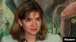 La princesse espagnole Cristina de Bourbon