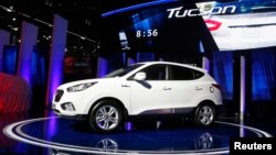 The 2014 Hyundai Tuscon Fuel Cell 