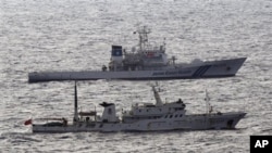 2010年9月28號發生中國漁船與日本海上保安廳巡邏艇撞擊事件