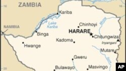 Zimbabwe map