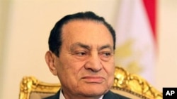 埃及前总统穆巴拉克(资料照片)
