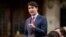 Canada's Prime Minister Justin Trudeau speaks during Question Period in the House of Commons on Parliament Hill in Ottawa, Ontario, Canada, May 3, 2017. 