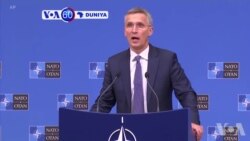 VOA60 Duniya: A Belguim Sakataren Rundunar Sojan Turai Ta NATO Jens Stoltenberg Ya Yiwa Kasar Rasha Kashedi