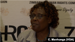 Sheila Matindike of the government-appointed Zimbabwe Human Rights Commission says in Harare (January 22, 2019) at least eight people died from excessive force by the army and police that used live ammunition during the protests.