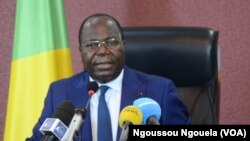 Le Premier ministre Clement Mouamba, à Brazzaville, au Congo, le 16 mai 2017. (VOA/Ngoussou Ngouela)