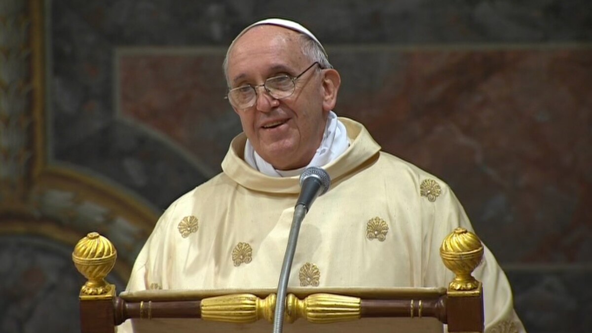 Pope Francis Holds First Mass as Pontiff