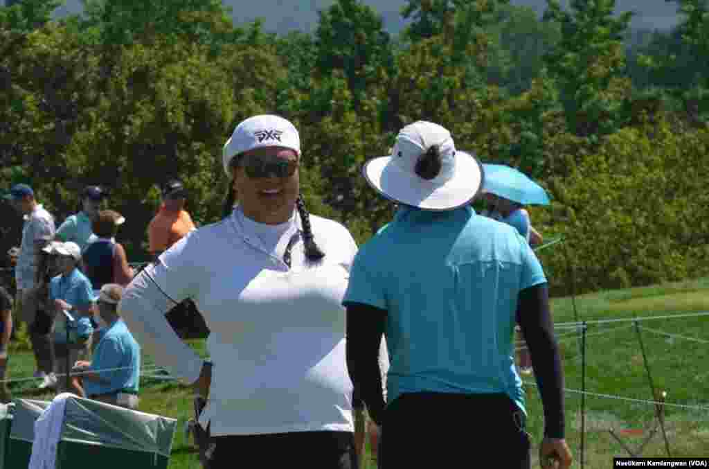 us women 's open thai golfers