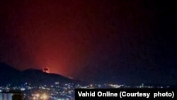 تصویری از انفجار ناشی از حملات بامدادی در دماوند از زاویه دید ساکنان پردیس