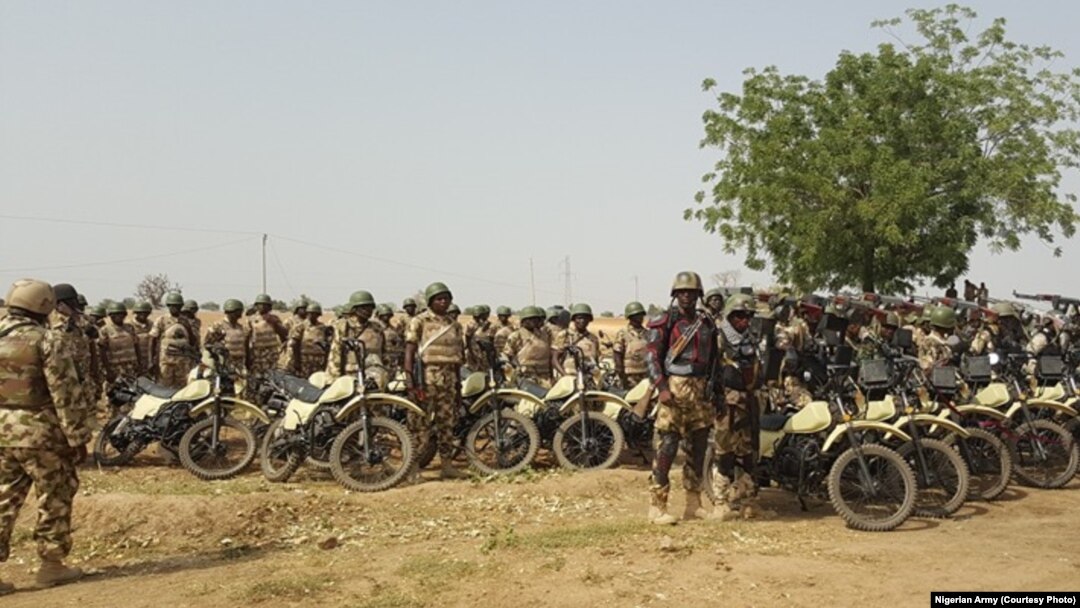 Sojojin Najeriya a kan babura domin zakulo 'yan Boko Haram