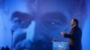 FILE - Lebanese Prime Minister Saad Hariri speaks during a ceremony to mark the 12th anniversary of the assassination of his father, former Prime Minister Rafik Hariri, in a massive truck bombing, in Beirut, Lebanon, Feb. 14, 2017.