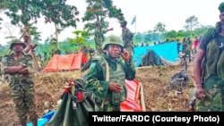 Mampinga ya ekolo Congo démocratique FARDC na Kididiwe, Beni, Nord-Kivu, 12 novembre 2019. (Twitter/FARDC)