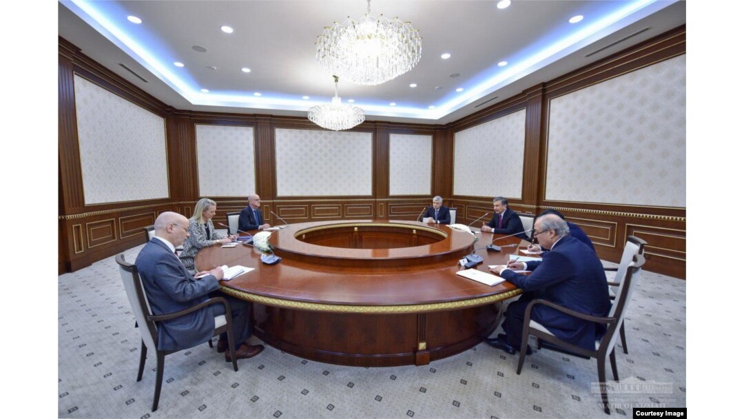 Prezident Mirziyoyev AQSh Davlat kotibi muovini Elis Uells bilan uchrashdi, Toshkent, 26-fevral, 2019