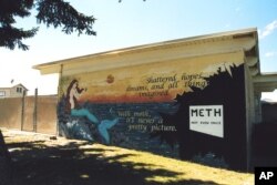 Young people's own anti-meth messages popped up in unexpected places all across Montana during the Paint the State campaign.