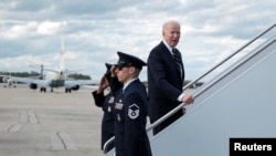 ABD Başkanı Joe Biden 12 Nisan'da haftasonu için planlanan Delaware gezisi için yola çıkmıştı.