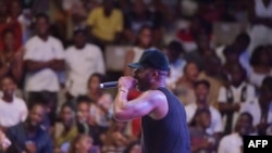 Fally Ipupa, Palais de la Culture, Abidjan, Côte d'Ivoire, le 7 avril 2019.