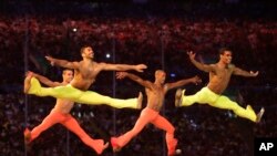 Cérémonie de clôture des JO de Rio, stade Maracana, le 21 août 2016. 