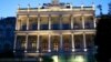 View of Palais Coburg where Iran Nuclear talks are being held in Vienna, Austria, July 6, 2015. (Brian Allen/VOA )