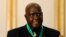Foto de arquivo: O fundador e primeiro Presidente da Zâmbia, Kenneth Kaunda, discursa numa cerimónia da SADC. Agosto de 2010