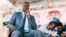 Ousmane Sonko lors d'un débat présidentiel, le 21 février 2019.
