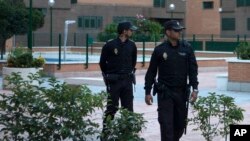 FILE- Spanish police.