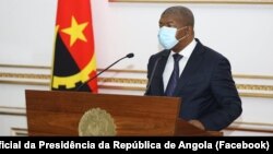 João Lourenço fala na posse do novo ministro de Estado e Chefe da Casa de Segurança, Francisco Furtado