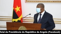 João Lourenço fala na posse do novo ministro de Estado e Chefe da Casa de Segurança, Francisco Furtado