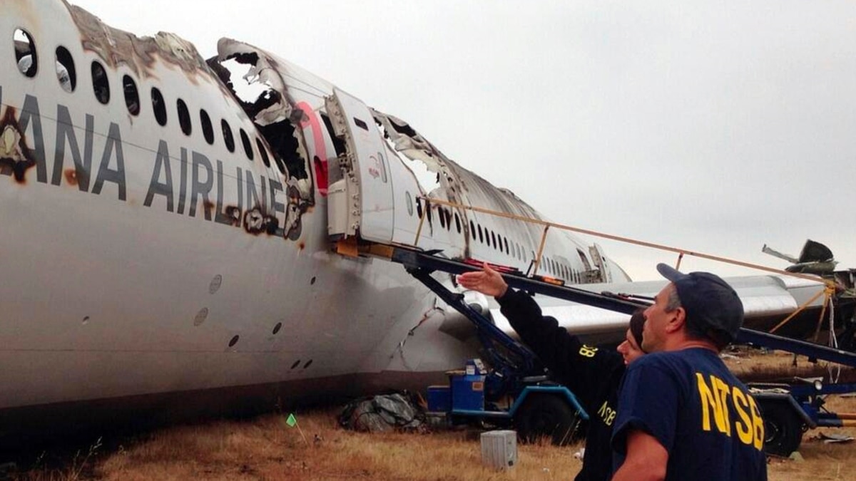 Asiana Crash At San Francisco International Airport