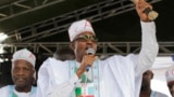 Janaral Muhammadu Buhari a Jihar Gombe, Fabrairu 3, 2015.